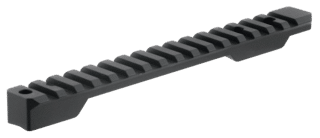 Talley Picatinny Rail Standard Base in anodized black fits Weatherby Mark-V Accumark rifles